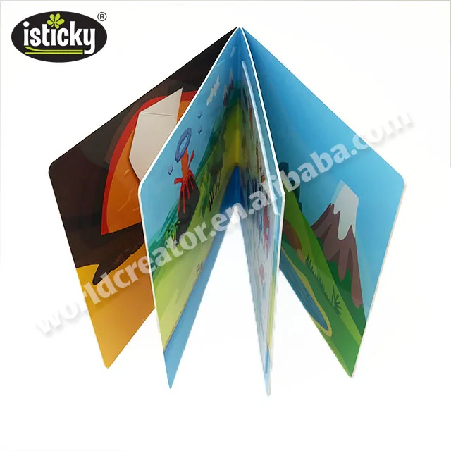 
Dinosaur Pop Up Custom Sticker Book with Magic Sticker 