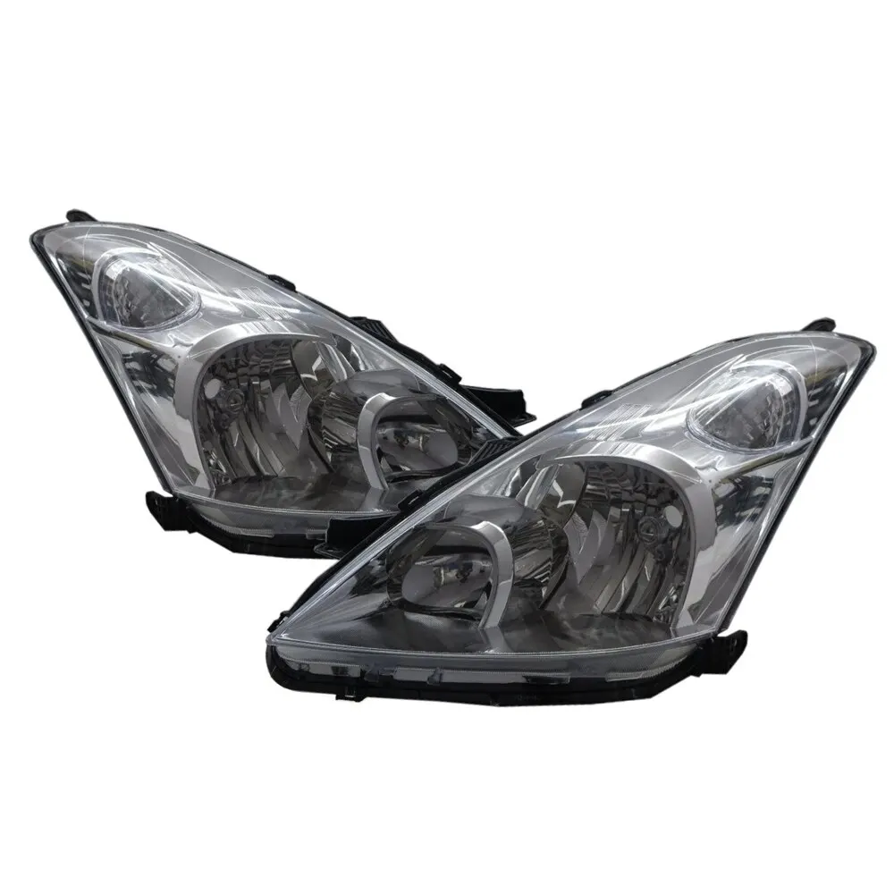 

WISH AE10 MK1 2003-2005 Wagon 5D Clear Headlight Chrome for TOYOTA LHD