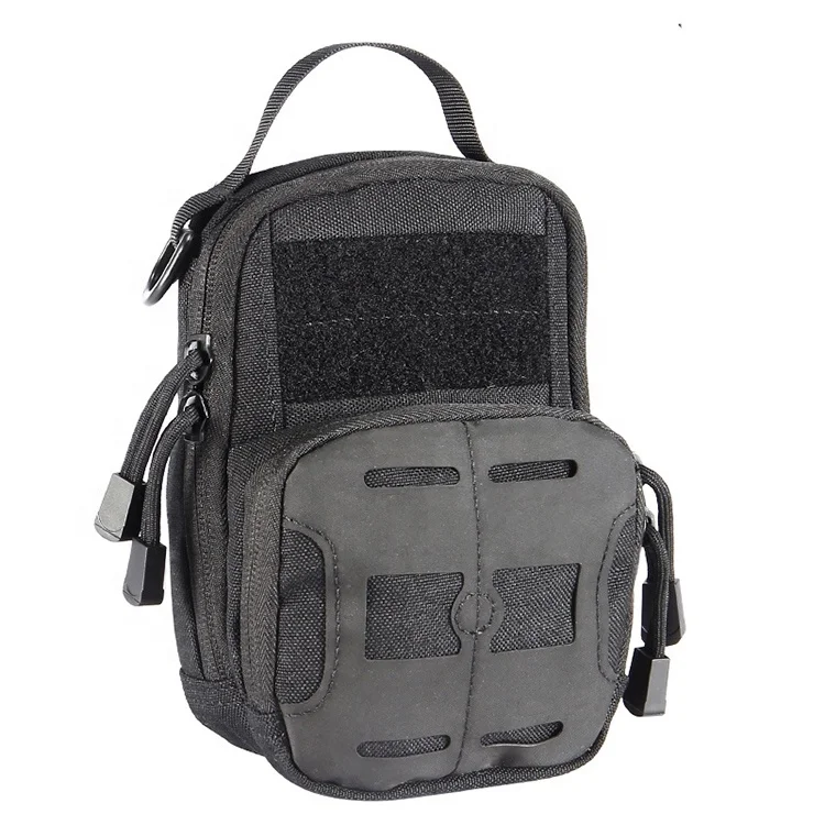 

Tactical molle pouch waterproof lightweight nylon chest bag outdoor travel sport Multifunction EDC pouch