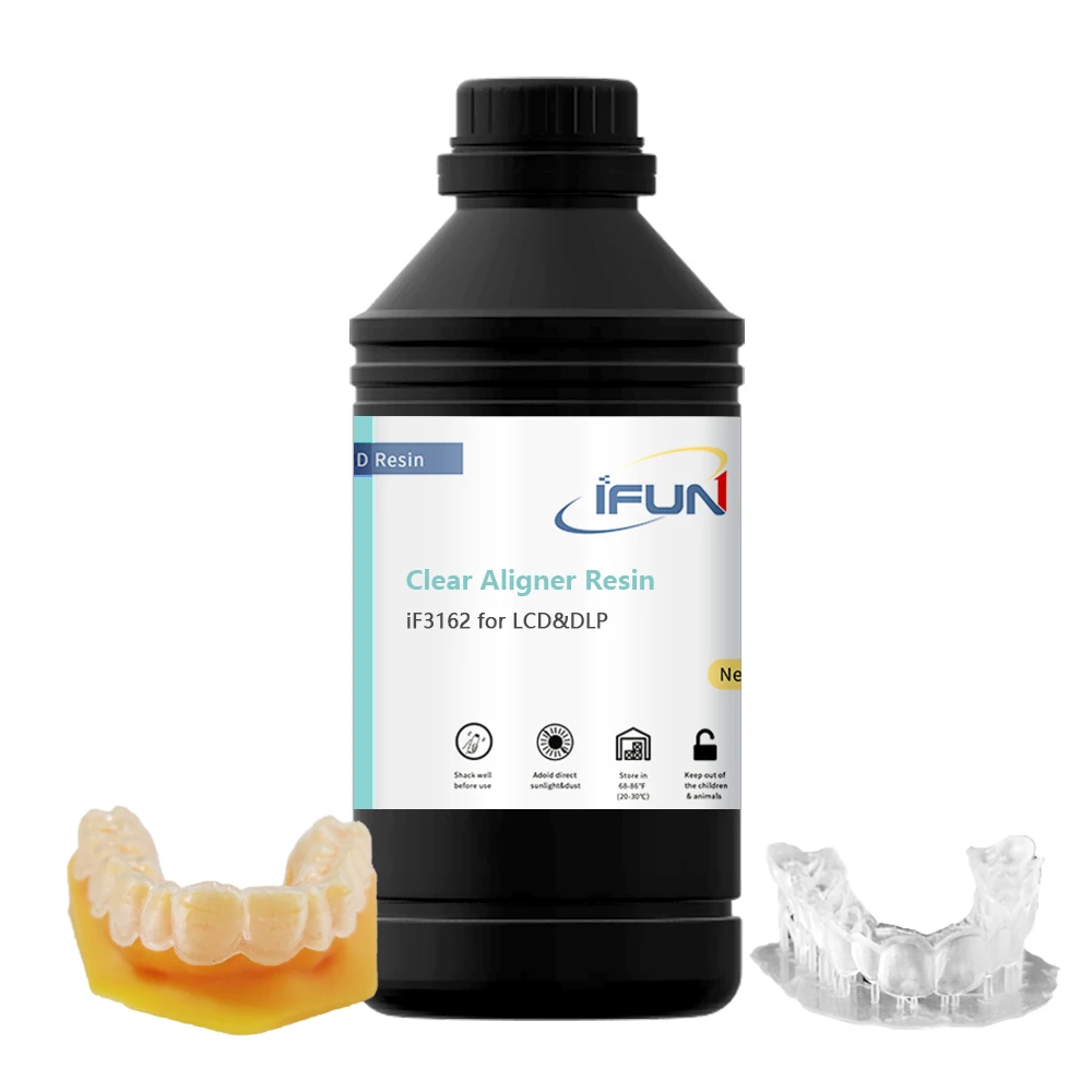 Ifun High Precision And High Clear Liquid Lcd&dlp Sla 3d Uv Resin