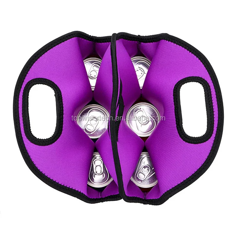 Hot Sale 6 Pack Beer Cooler Tote Bag Extra Thick Neoprene Beer Bottle