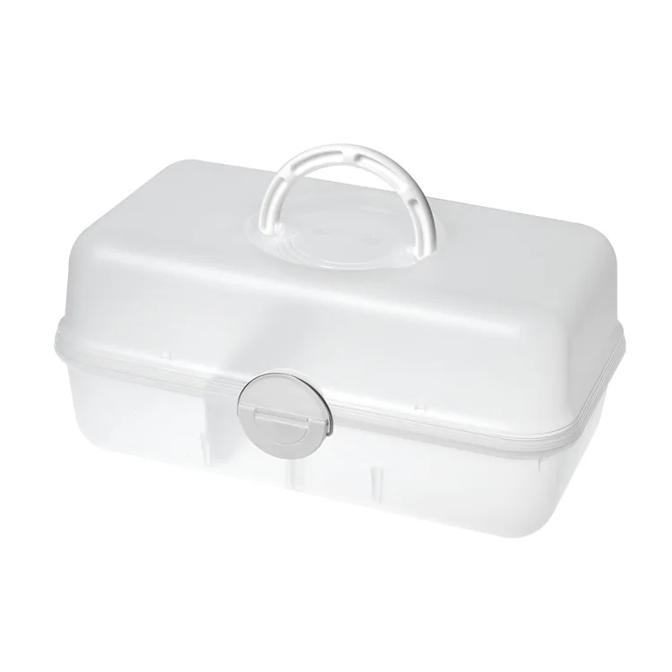 

Household Medicine Storage Plastic Container Picnic Food Lunch Box Portable With Divider | livinbox TB-733D