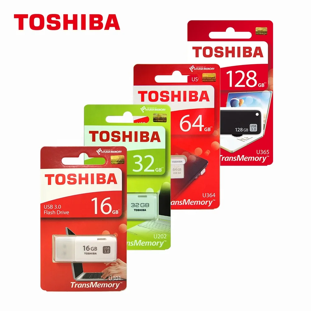 

100% Original TOSHIBA USB flash drive 16gb 32gb 64gb 128gb 256gb USB2.0 USB3.0 memory disk pendrive