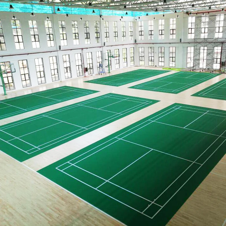 

BWF Certificate approved badminton court flooring for badminton court mat