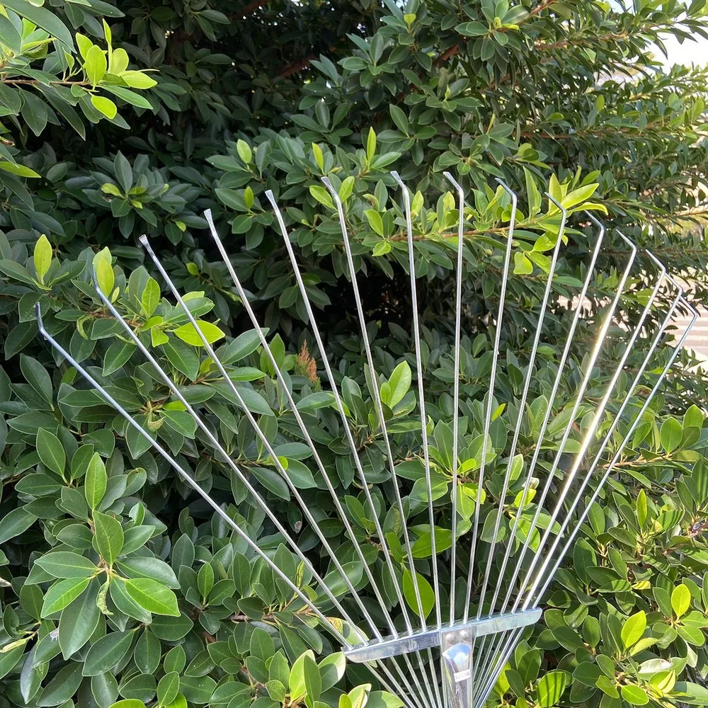 
Adjustable Garden Hand Tool Fan Telescopic Rake for Farming 