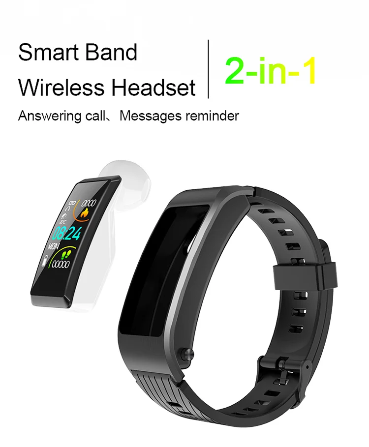 2-in-1 smart watch earbuds