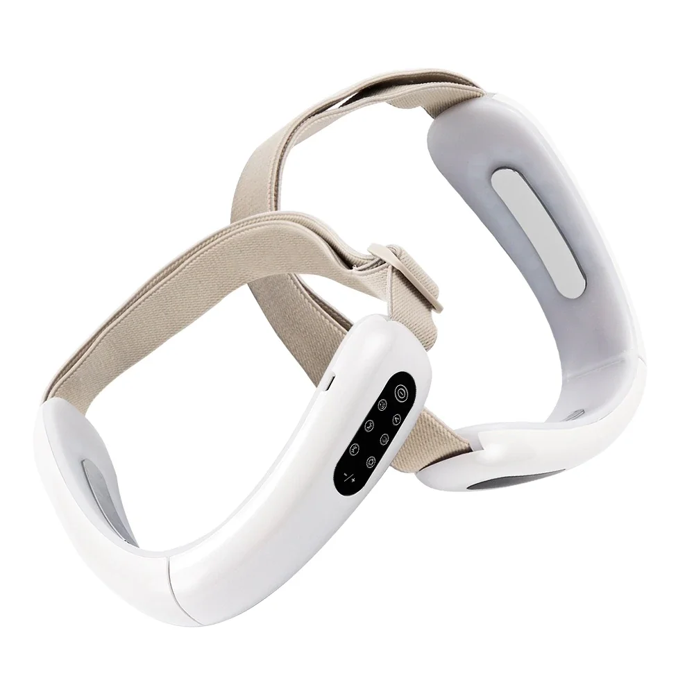

2020 Facial Lifting Device Ultra-Thin Belt Face Slimming Tape Instrument Face Massager Machine, White+pink
