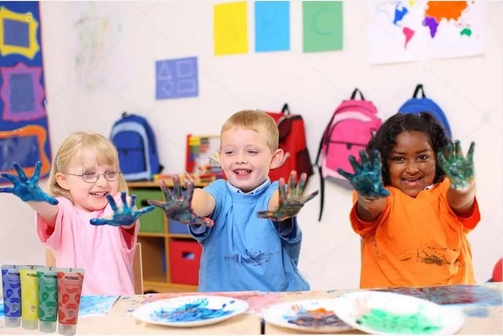 
High quality Non-Toxic kid finger paint at wholesale price 