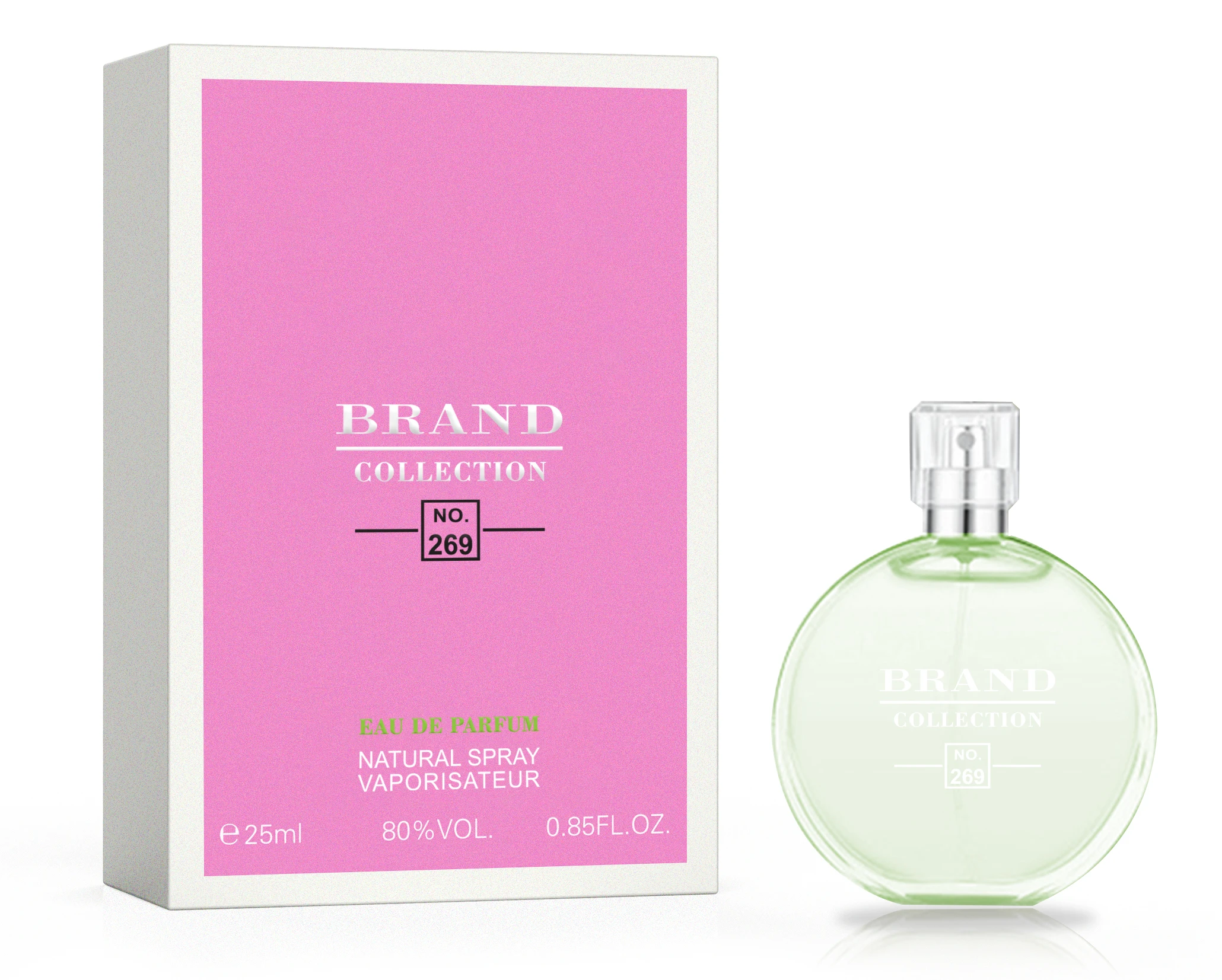 

Brand Collection Eau de Parfum Natural Spray 25ml No.269 For Women Elegant Packaging