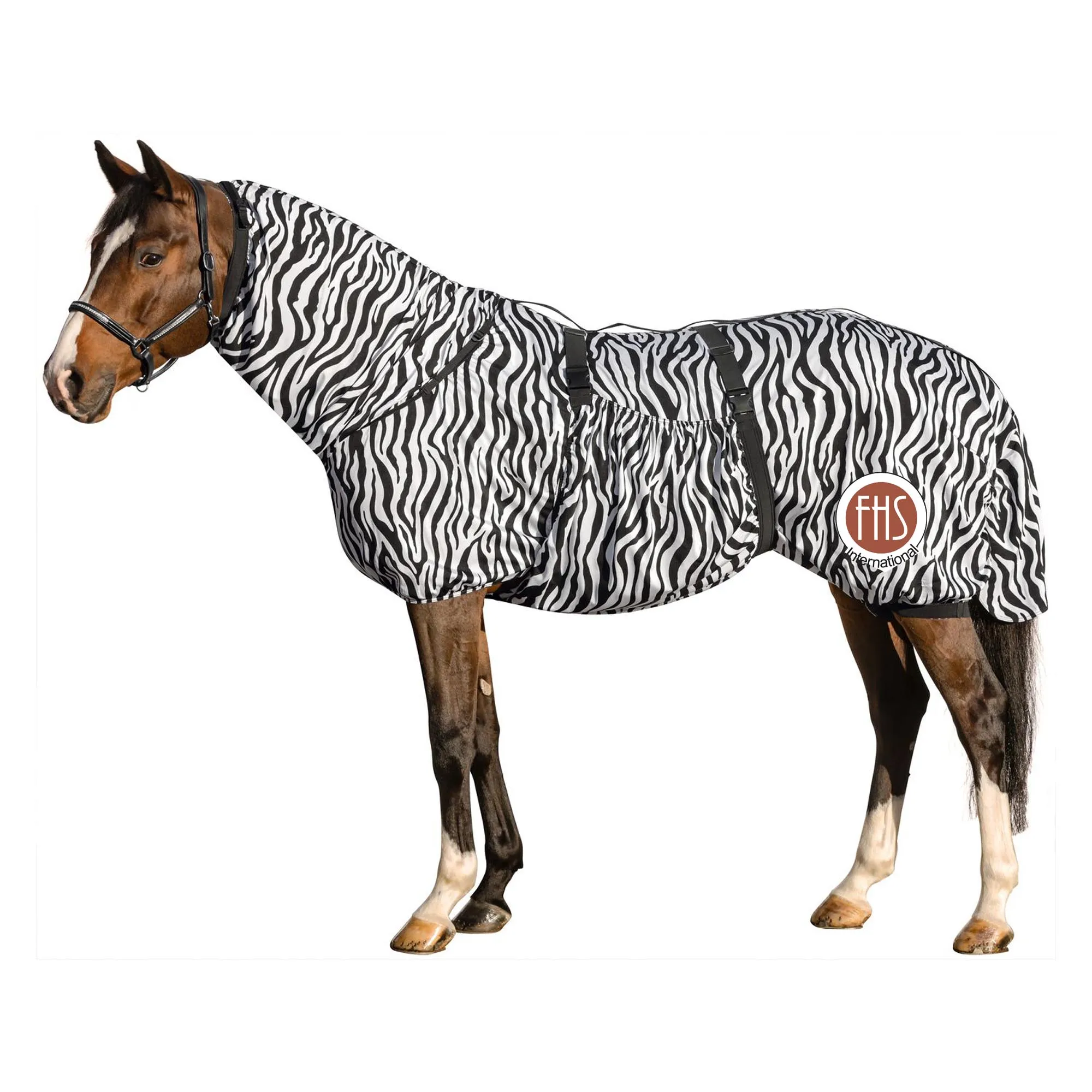Zebra Eczema Uv Resistant Eczema Horse Sweet Itch Rugs Full Cover