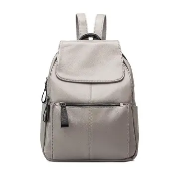 ladies leather backpack