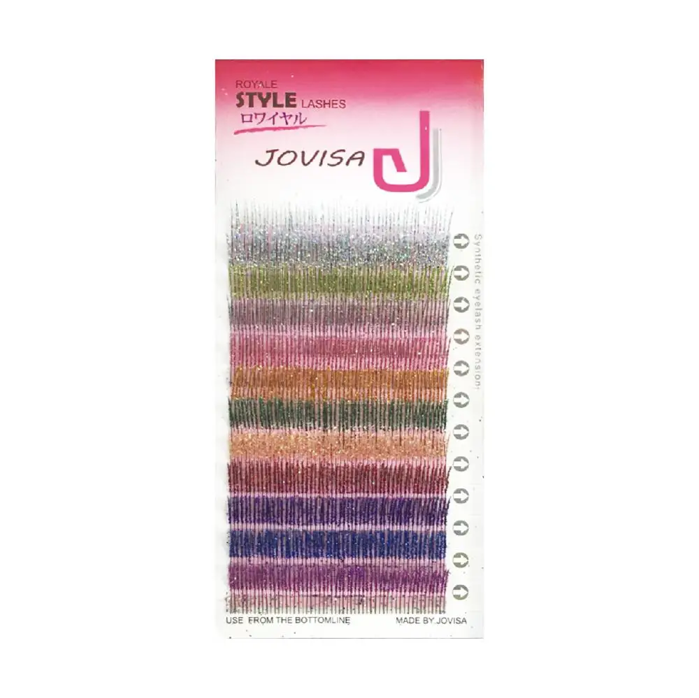 

JOVISA LASH Eyelash Extension | Glitter Lashes | Color Eyelashes