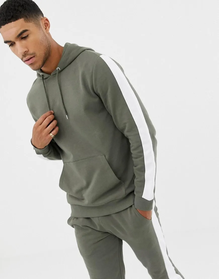 athletic apparel full zip up warm up track suit -jogging-top