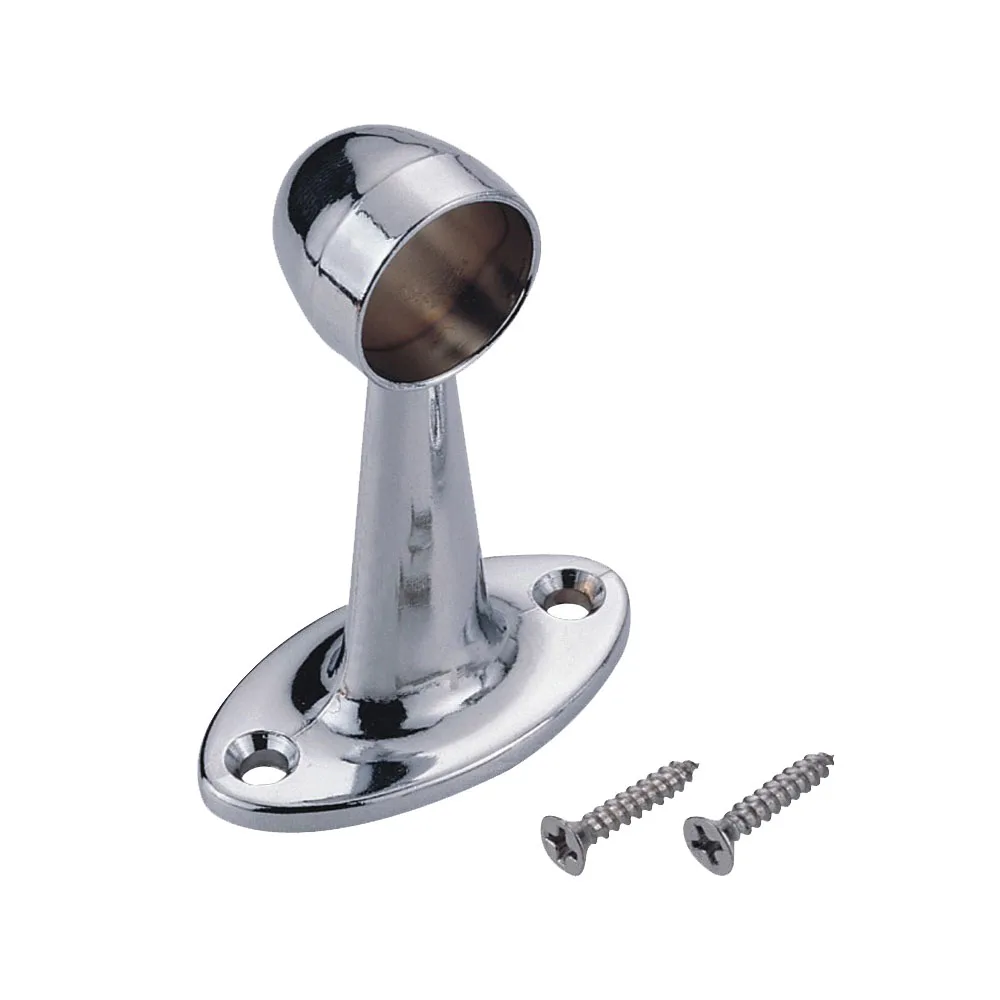 Towel Wardrobe Railing Brackets Center Shelf Support Towel Rack Closet