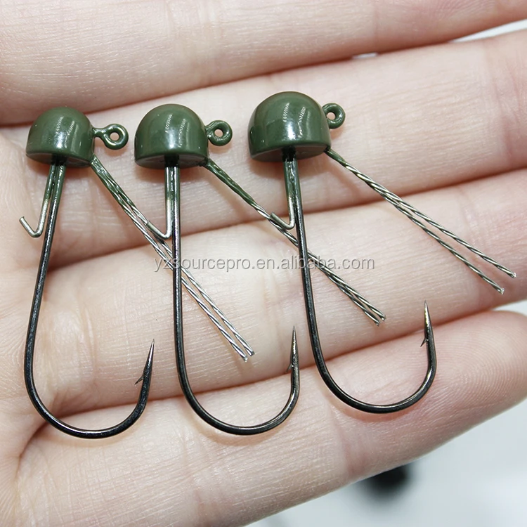 Wholesale Weedless Ned Rig Jighead,Tungsten Rig Jig Head,Mushroom Tungsten Fishing Hook Buy