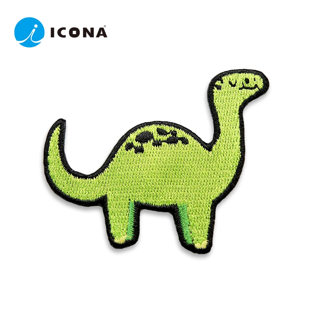 buy 恐龙刺绣补丁安全销,卡通刺绣补丁贴花安全销,可爱安全别针装饰