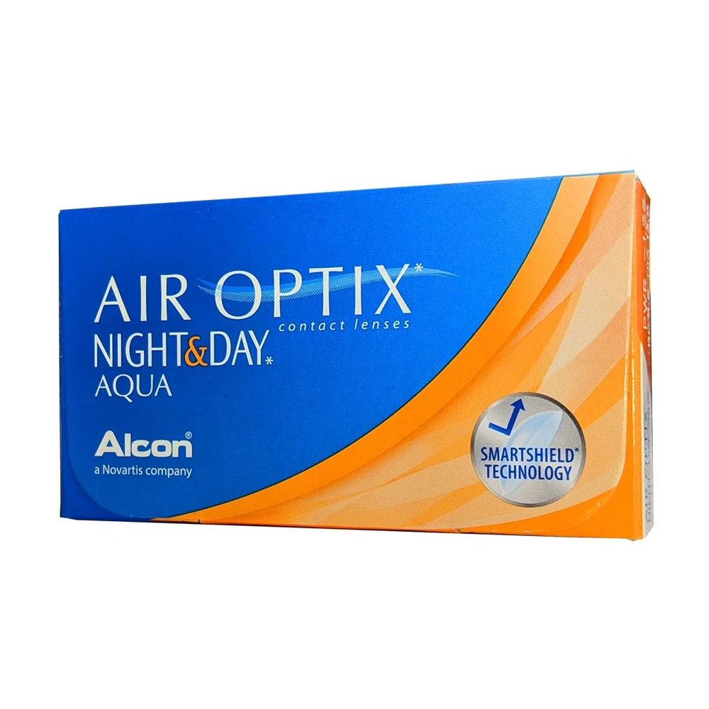 

AOA Night&Day 3pcs Alcon extended wear monthly disposable Soft contact lenses