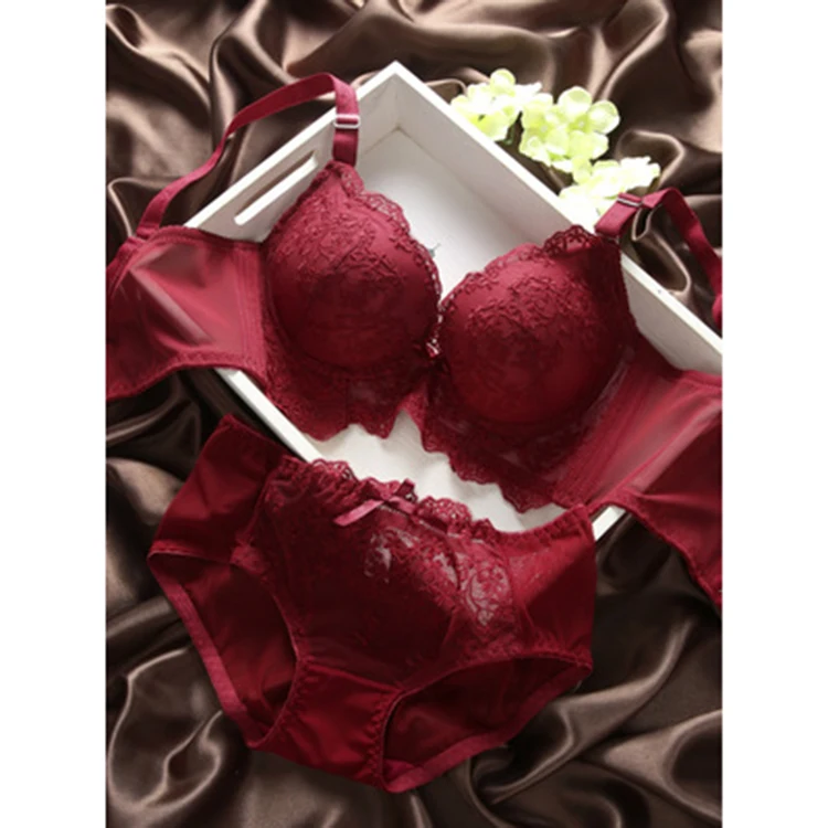 Ladies Sexy transparent bra panty set Underwear women lingerie bra & brief sets