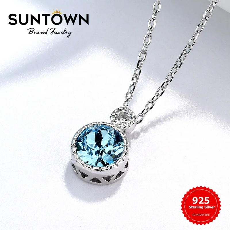 

Suntown Joyeria Plata 925 Piedras Naturales 925 Sterling Silver Fashion Jewellery Adjustable Zircon Jewelry 925 Silver 2021