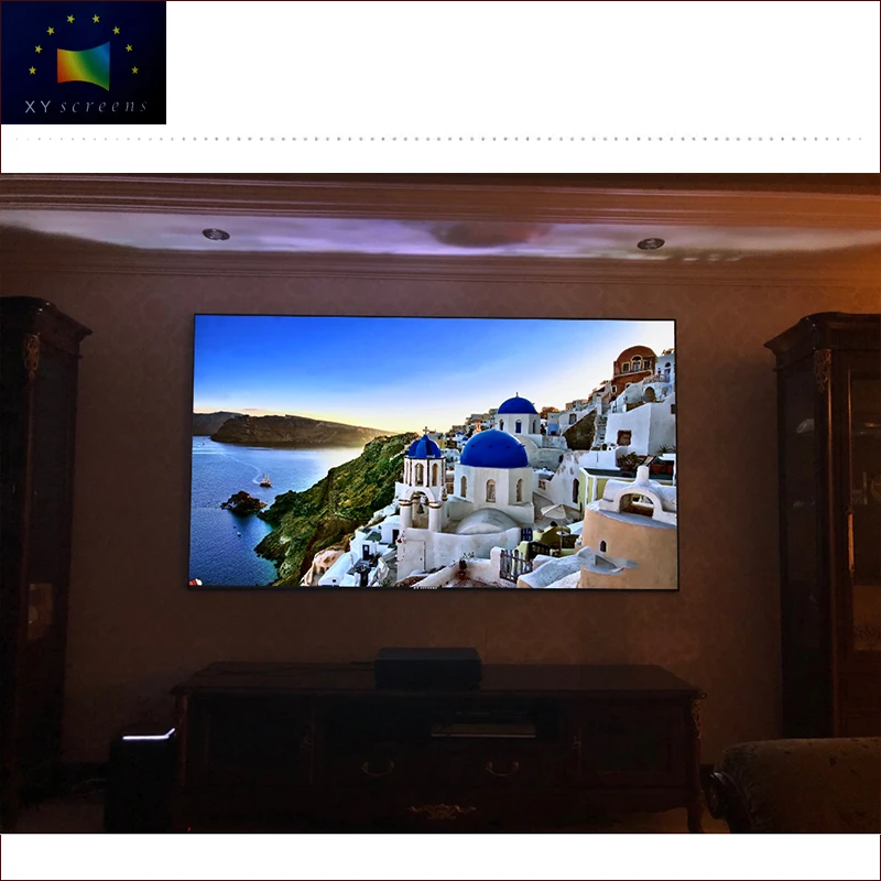 

100inch XYScreen home cinema alr ust screen for xiaomi mijia laser projector