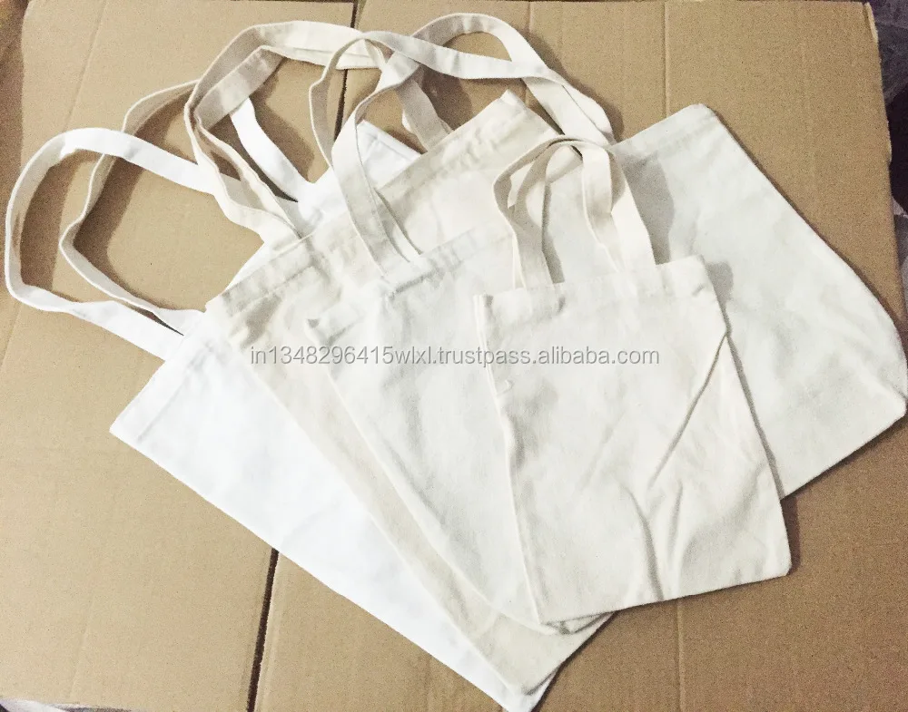 2021 New Recycle Organic Cotton Canvas Tote Grocery Bag With Logo Printing cotton bag shopping