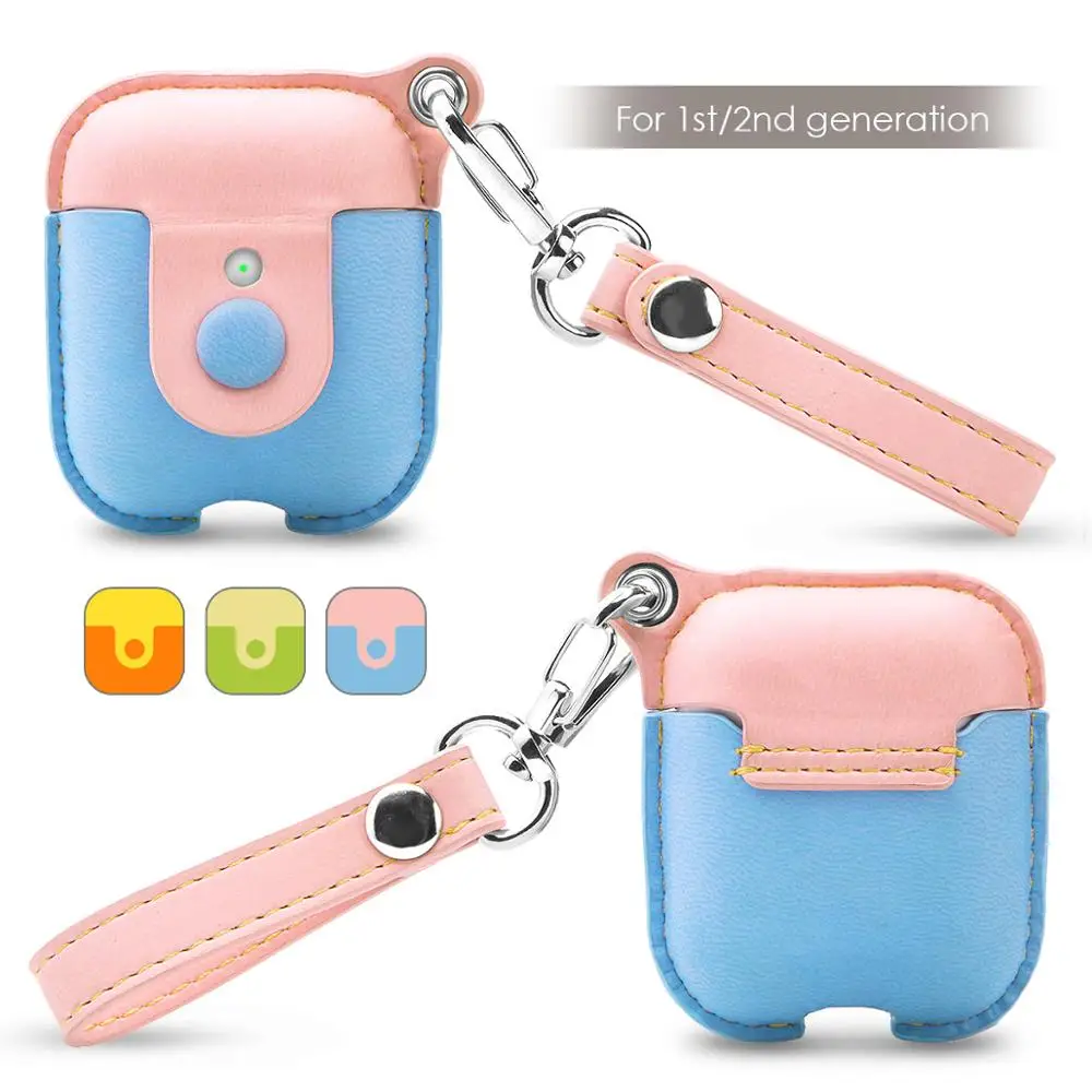 
manufacturer maker machine leather pu case for airpods 2 