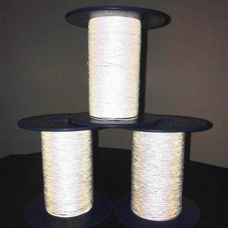 reflective yarn for clothing producing used