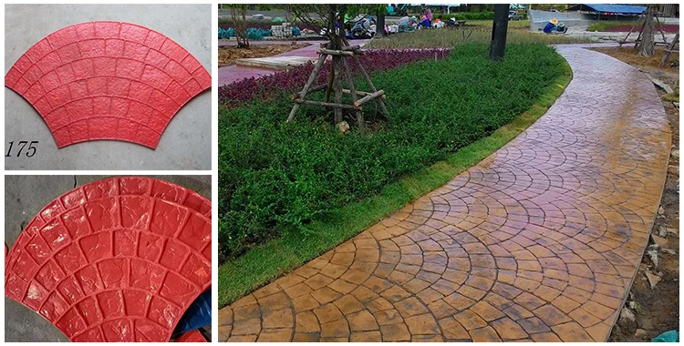 stamp concrete roller