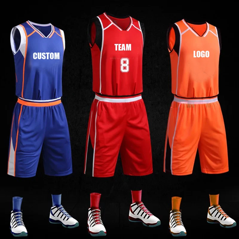 Men Basketball Uniform Set Crop Tank Top And Biker Shorts Set Custom