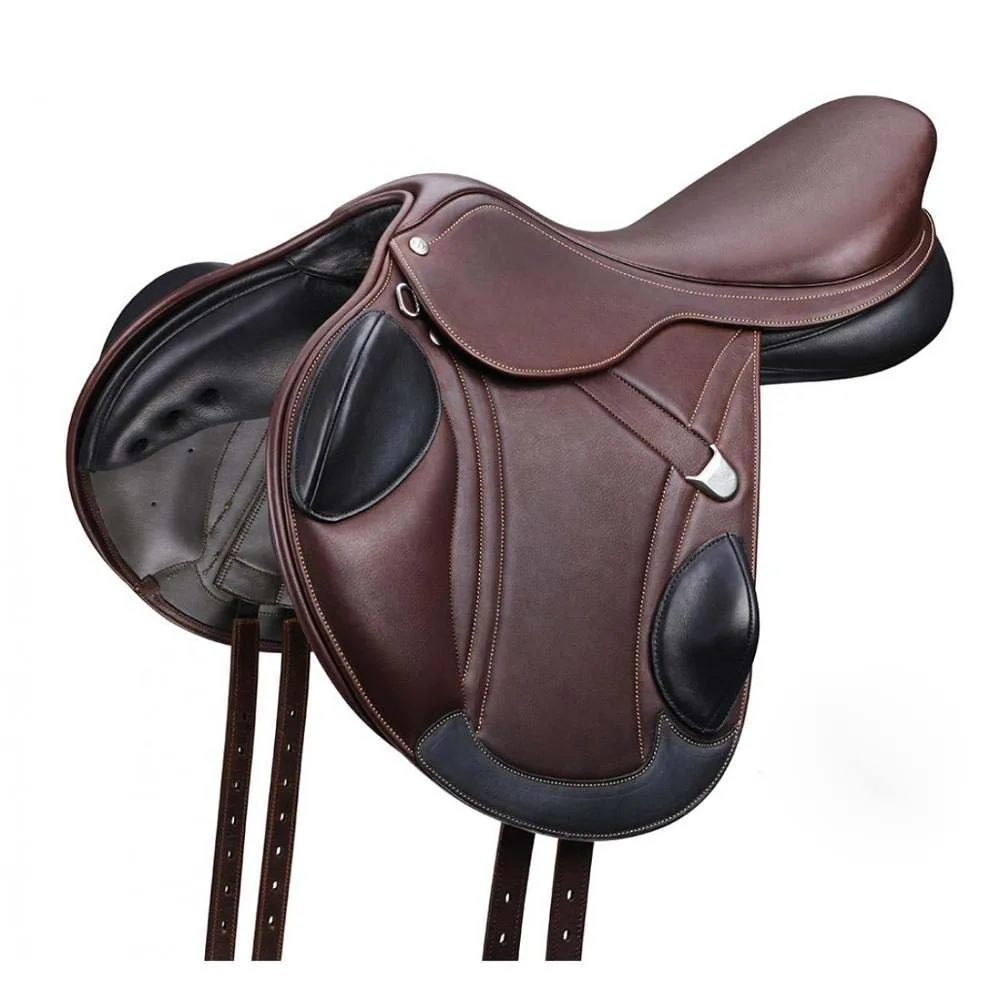 
Genuine Leather All Purpose English Horse Saddle / Jumping Saddle 