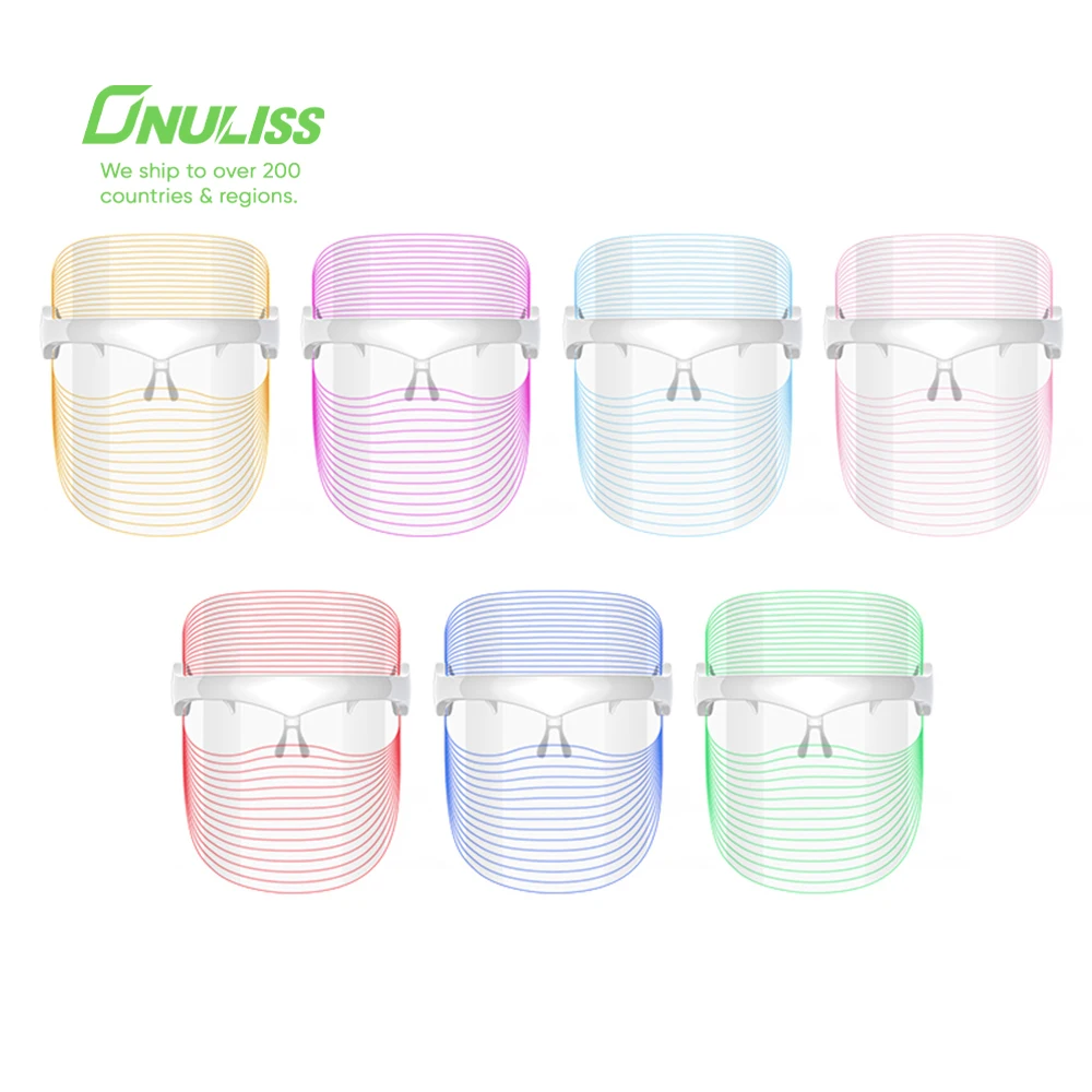 

Smart Led Facial Masks 7 Color Led Light Face Mask Beauty Led Lights Mask