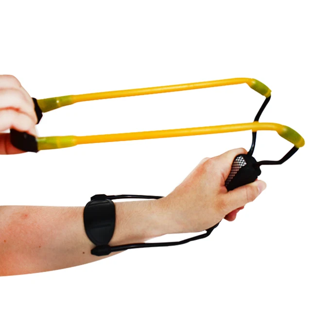 

Outdoor hunting rubber band catapult slingshot