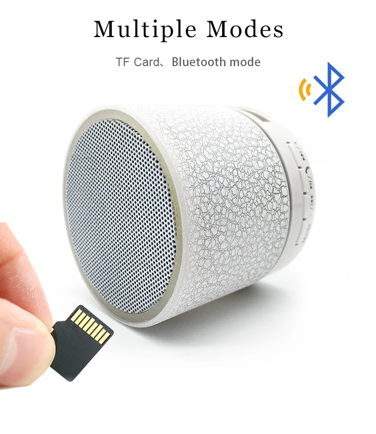 2020 Factory price Original Mini bass outdoor with bluetooth speaker dj box wireless led light smart - ANKUX.COM