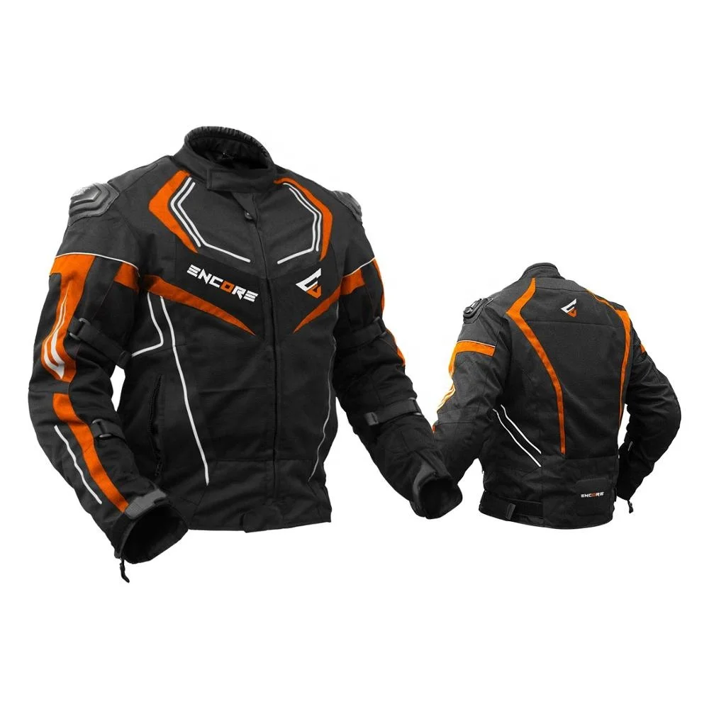 
LATEST DESIGNED WATERPROOF & BREATHABLE 3/4 MOTORBIKE MEN JACKETS WITH OUTER SHOULDER CE APPROVED PROTECTORS 