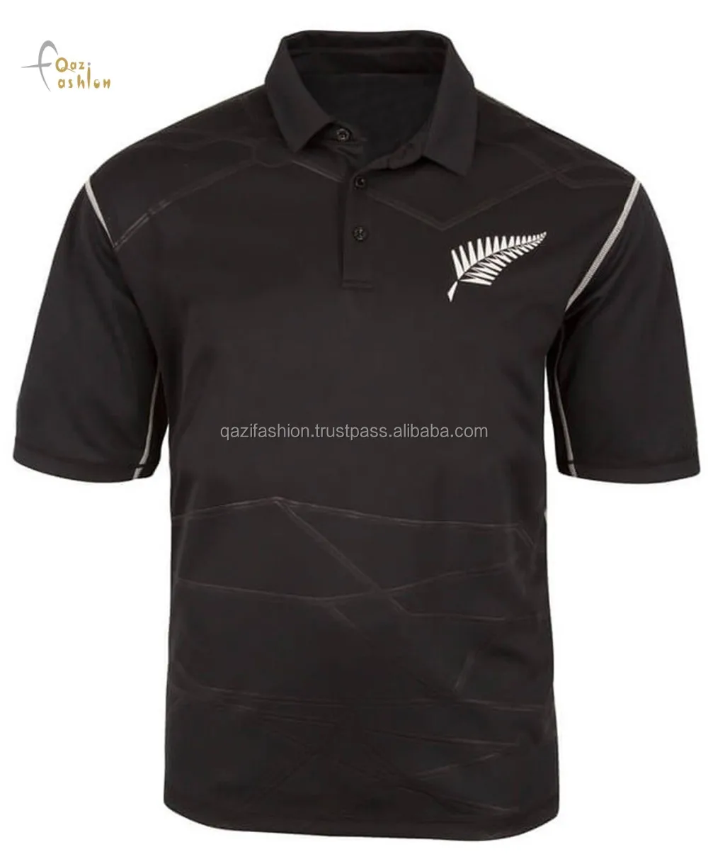 New Zealand Cricket Team Sublimated Uniform Polo Shirts Buy High