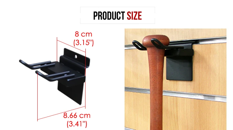vertical baseball bat holder