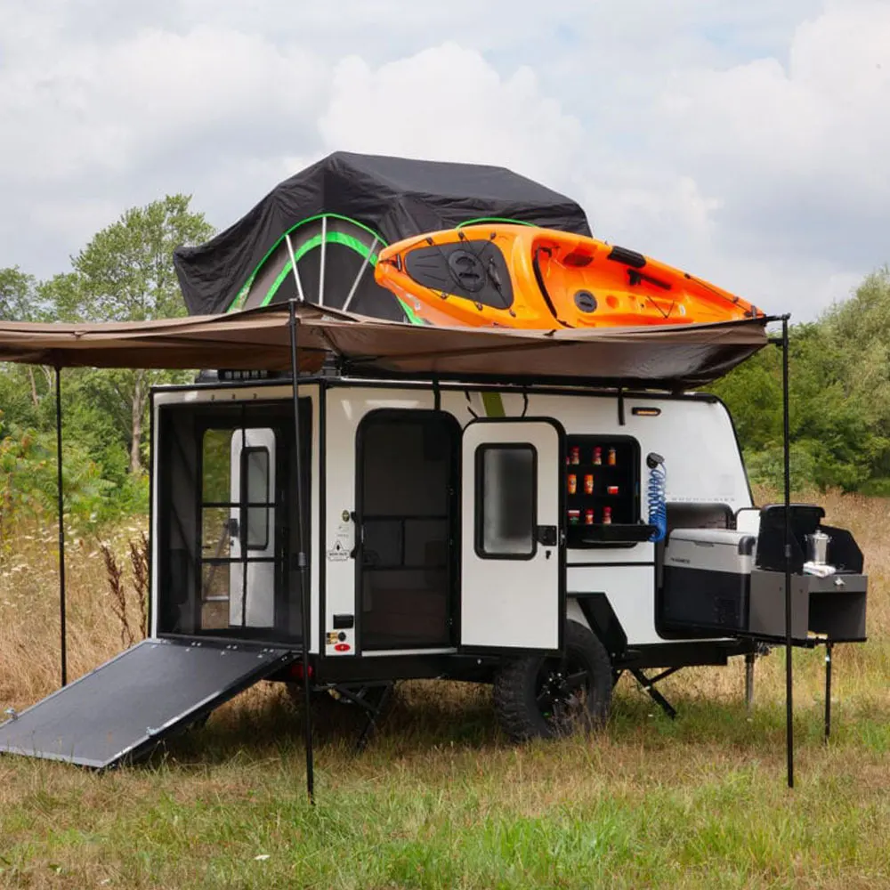 

2021 Ecocampor No Boundaries 10.6 Toy Hauler Travel Trailer