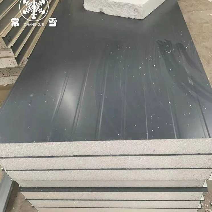 
50mm and 100mm EPS sandwich panel price for warewhouse and workshop wall panel 