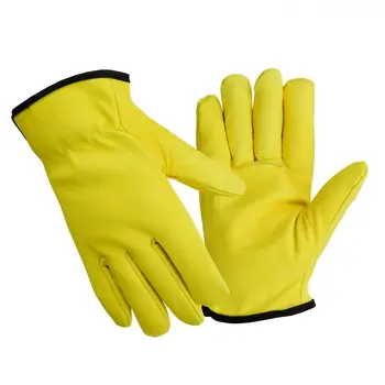 kids leather work gloves