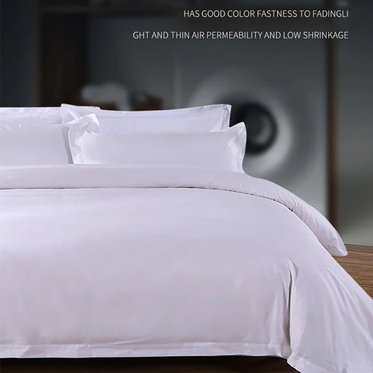 Oem 5 Star Hotel Bed Linen Set And Towels Factory Luxury Cotton Bed