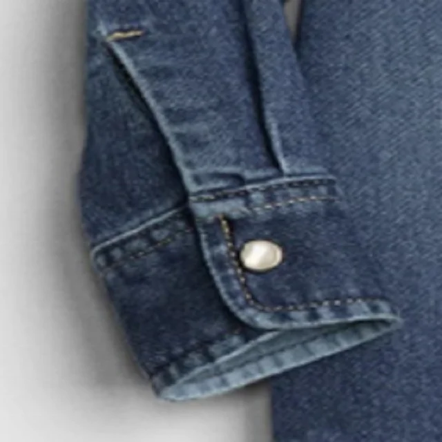 
Baby boys Long Sleeve Denim Shirt 