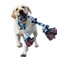 

Pet Toy Pet Dog Chew Cotton Blend Rope Tug Dog Rope Playing Chew Toy