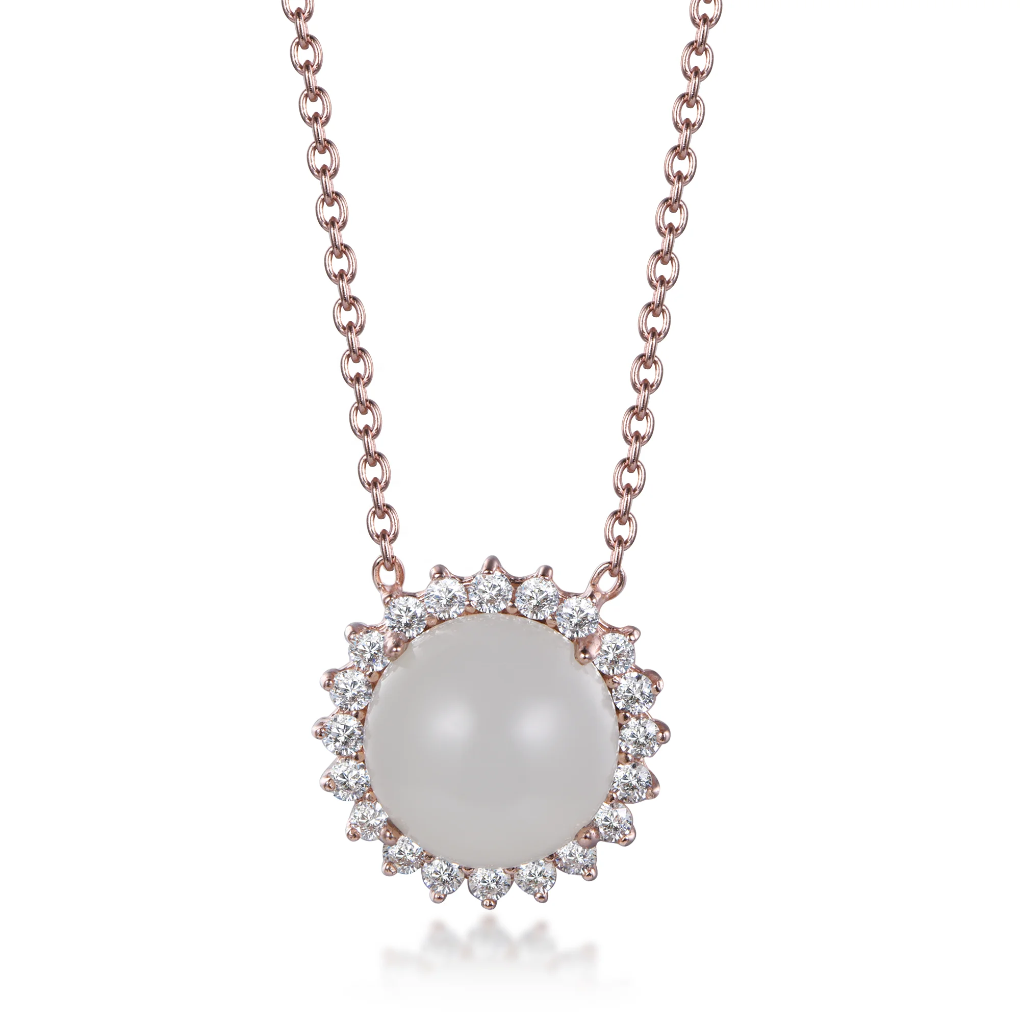 

925 Sterling Silver Popular pendant Jade Diamond jewelry Cubic Zircon Pendant