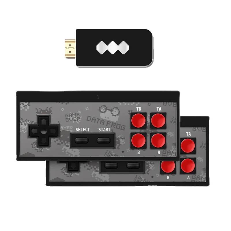 DATA FROG Video Game Consoles from china  Mini Y2HD Retro Game 8Bit Portable TV Game Console Gift for Kids