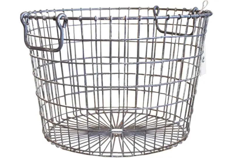 WDOIT 1PCS Lron Frame Storage Basket Metal Storage Basket Shopping Storage Basket Basket Iron Wire Storage Basket 