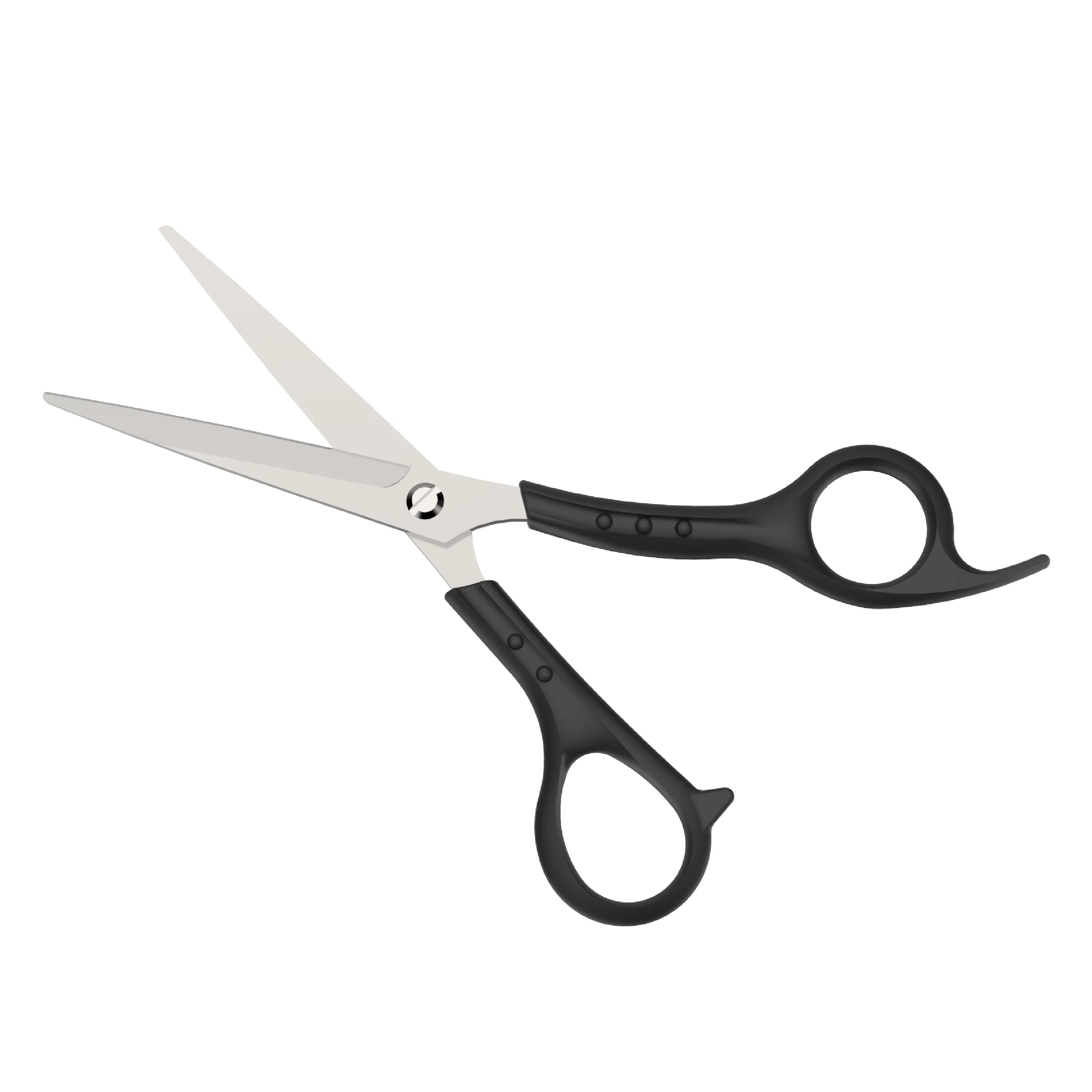Beveled Super Cut Classic Black Plastic Hair Salon Trimming Scissors Buy High Quality Beauty