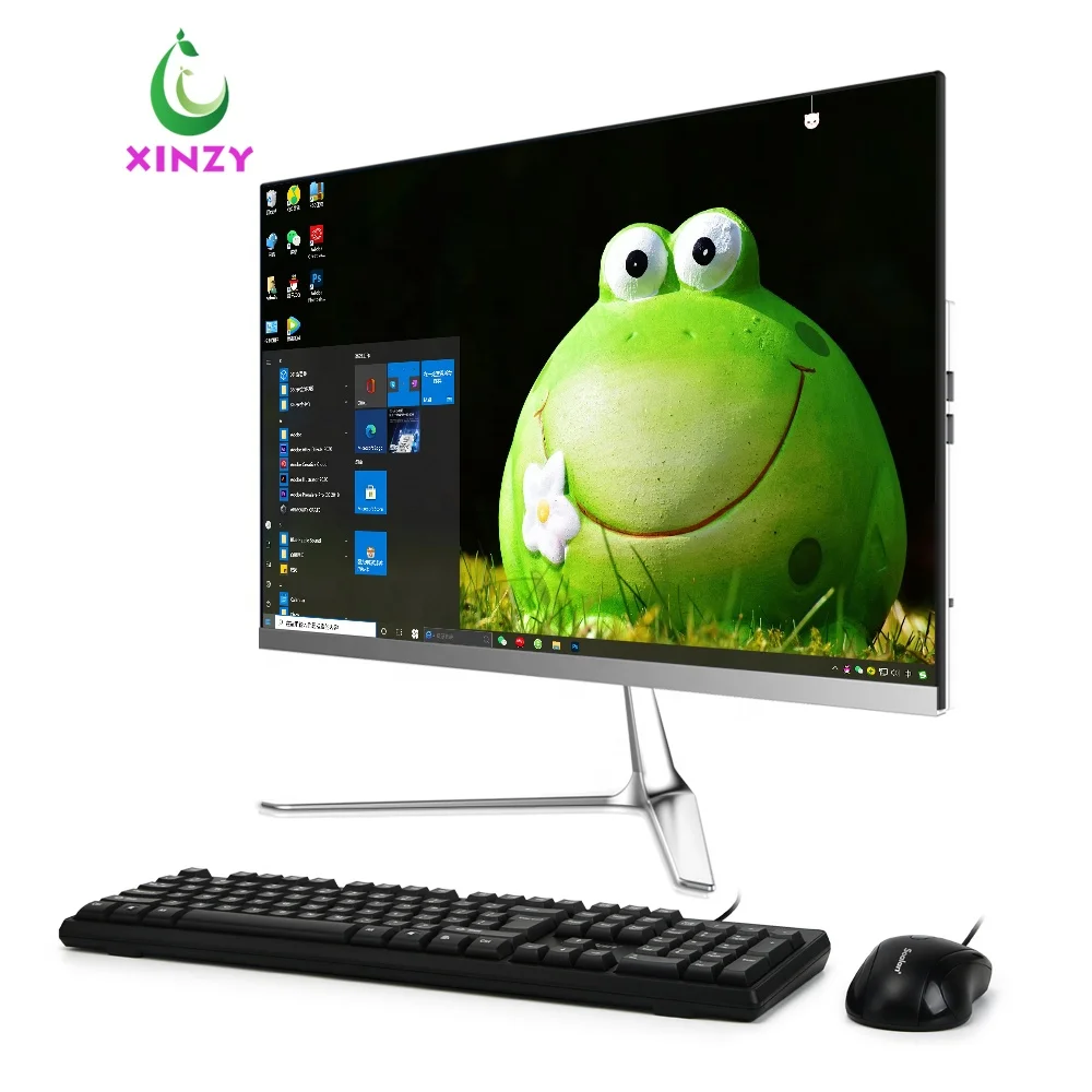 

XINZY 21.5inch i9 oem monoblock wifi desktop pc 4G RAM 120GB SSD dual core four thread 2.4GHz all-in-one computer