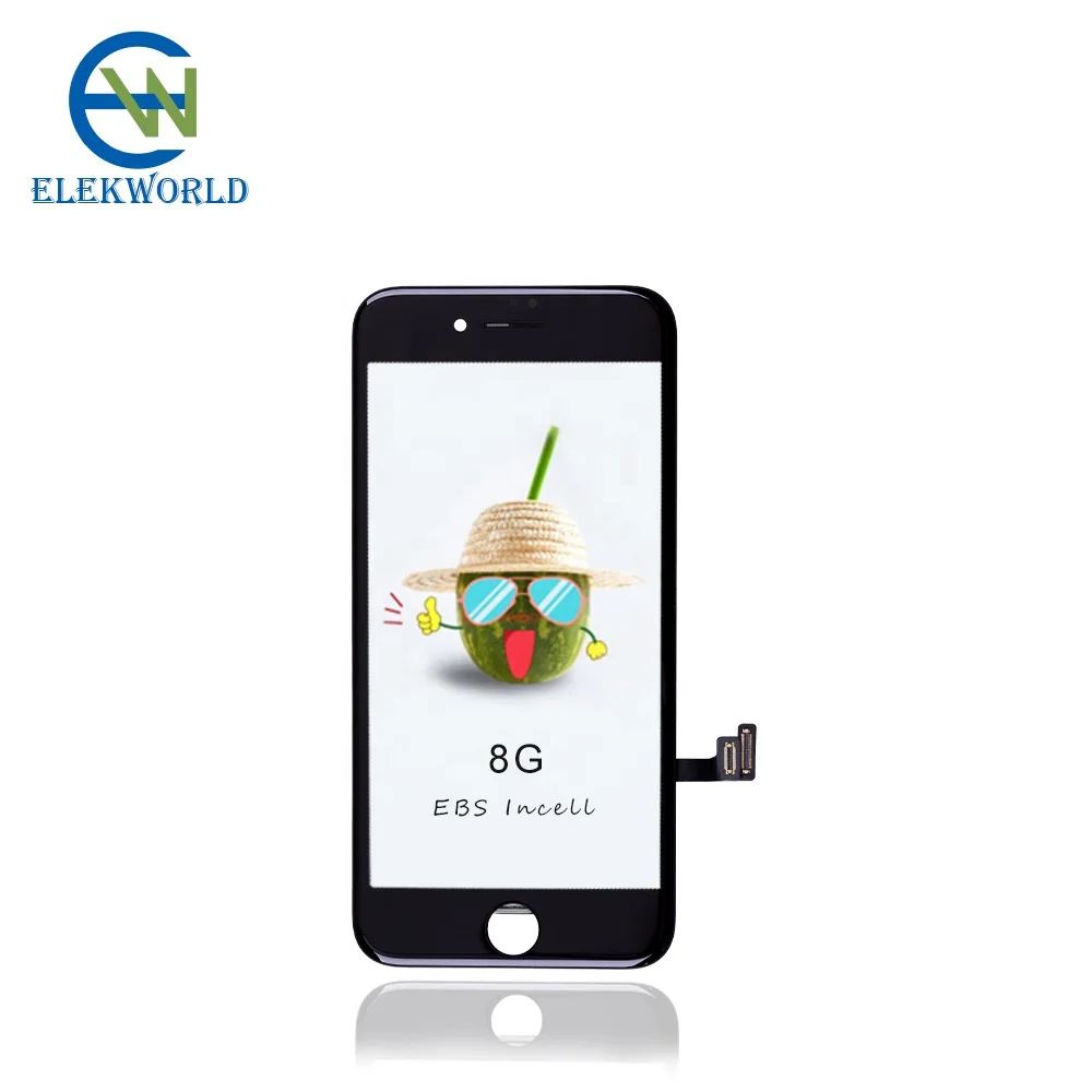 Elekworld Lifetime Warranty EBS Incell LCD for Apple iPhone 8 Screen Display Replacement like OEM