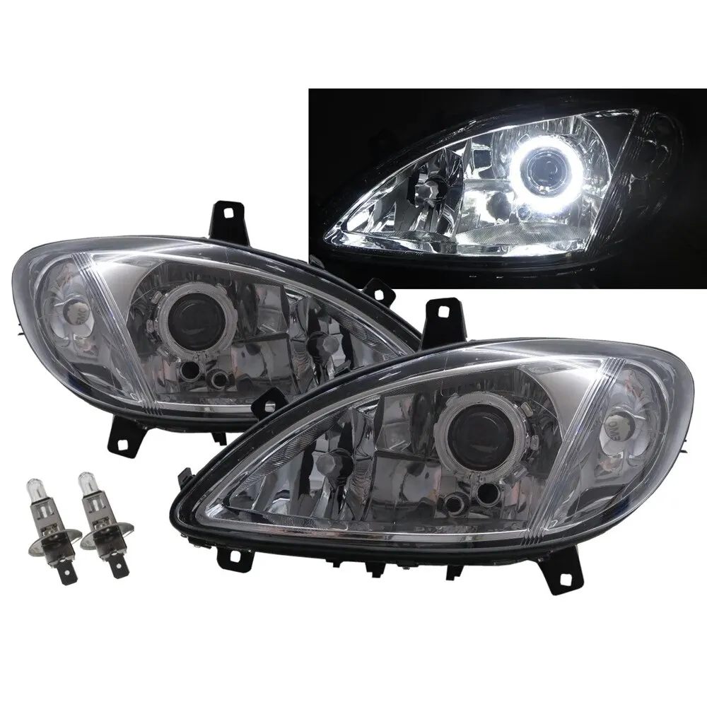 

V-Class W639 VITO 03-10 Guide LED Angel-Eye Headlight CH for Mercedes-Benz LHD