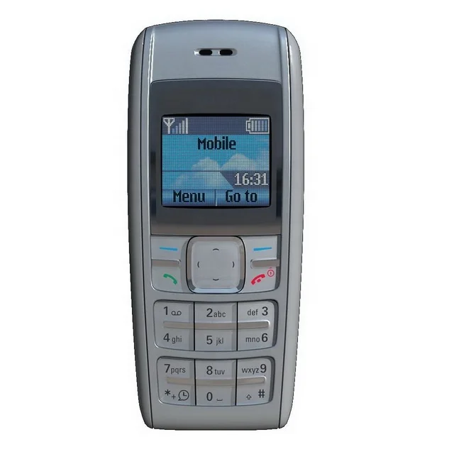 

Free Shipping For Nokia 1600 Best Selling Super Cheap Original Factory Unlocked Simple Bar mobile Cell phones By Postnl, Black silver